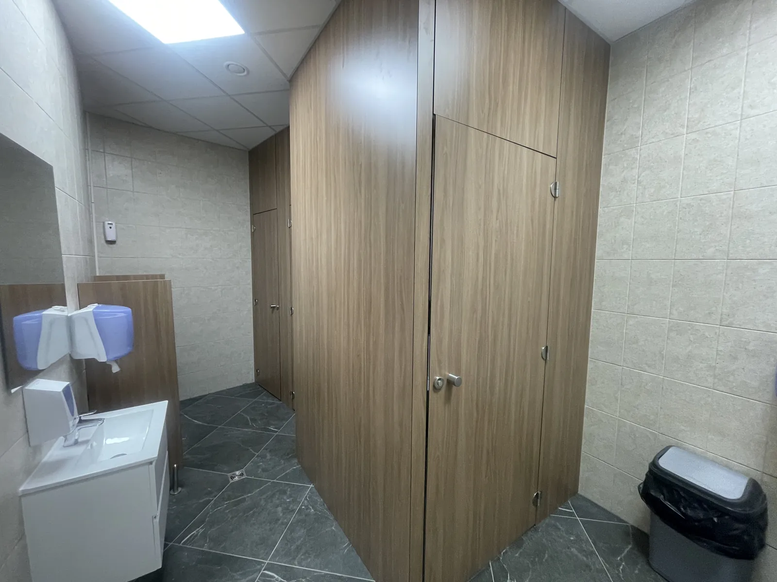Resultat af administrativ WC-renovering i Vilnius