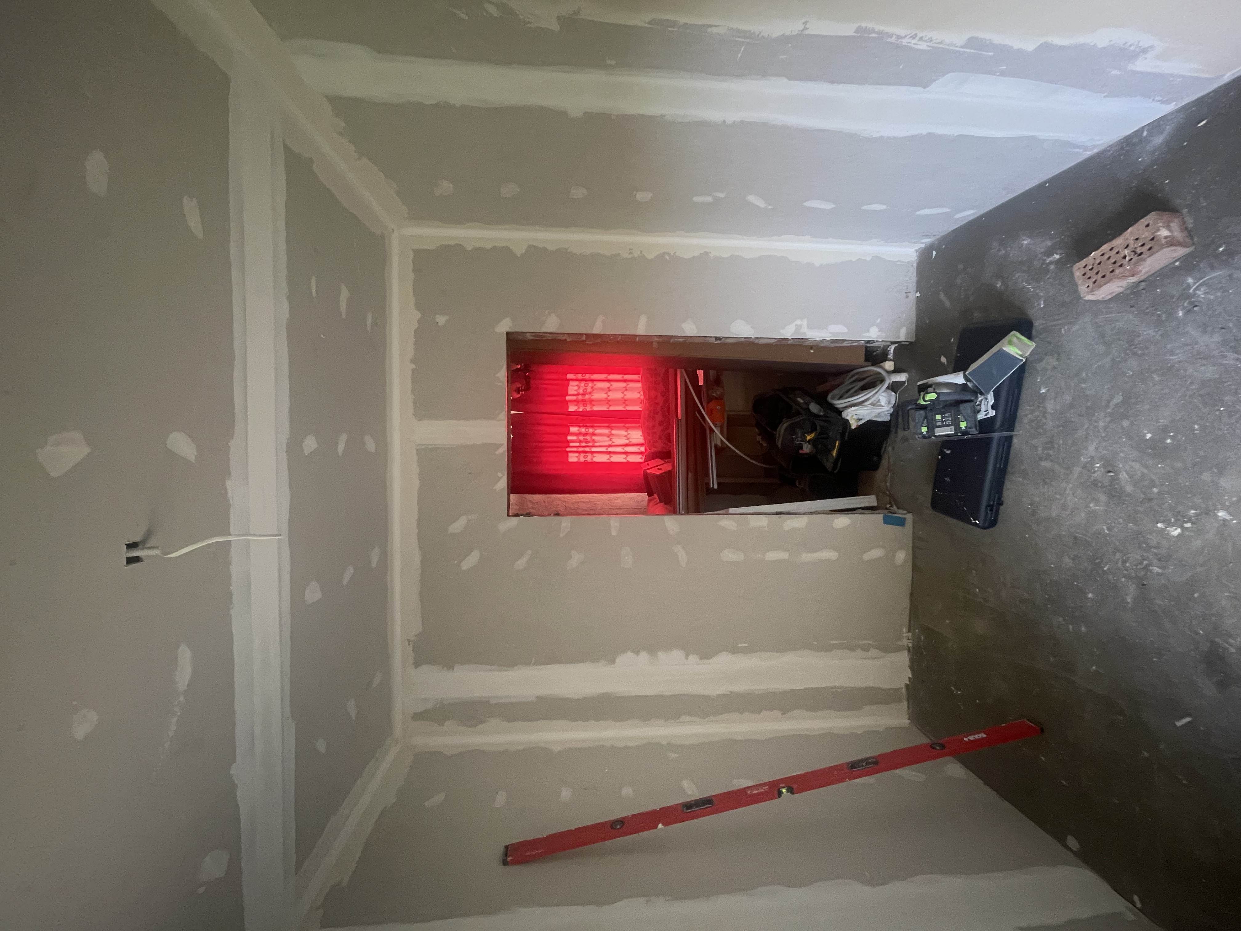 Patalpų renovacijos darbų eiga