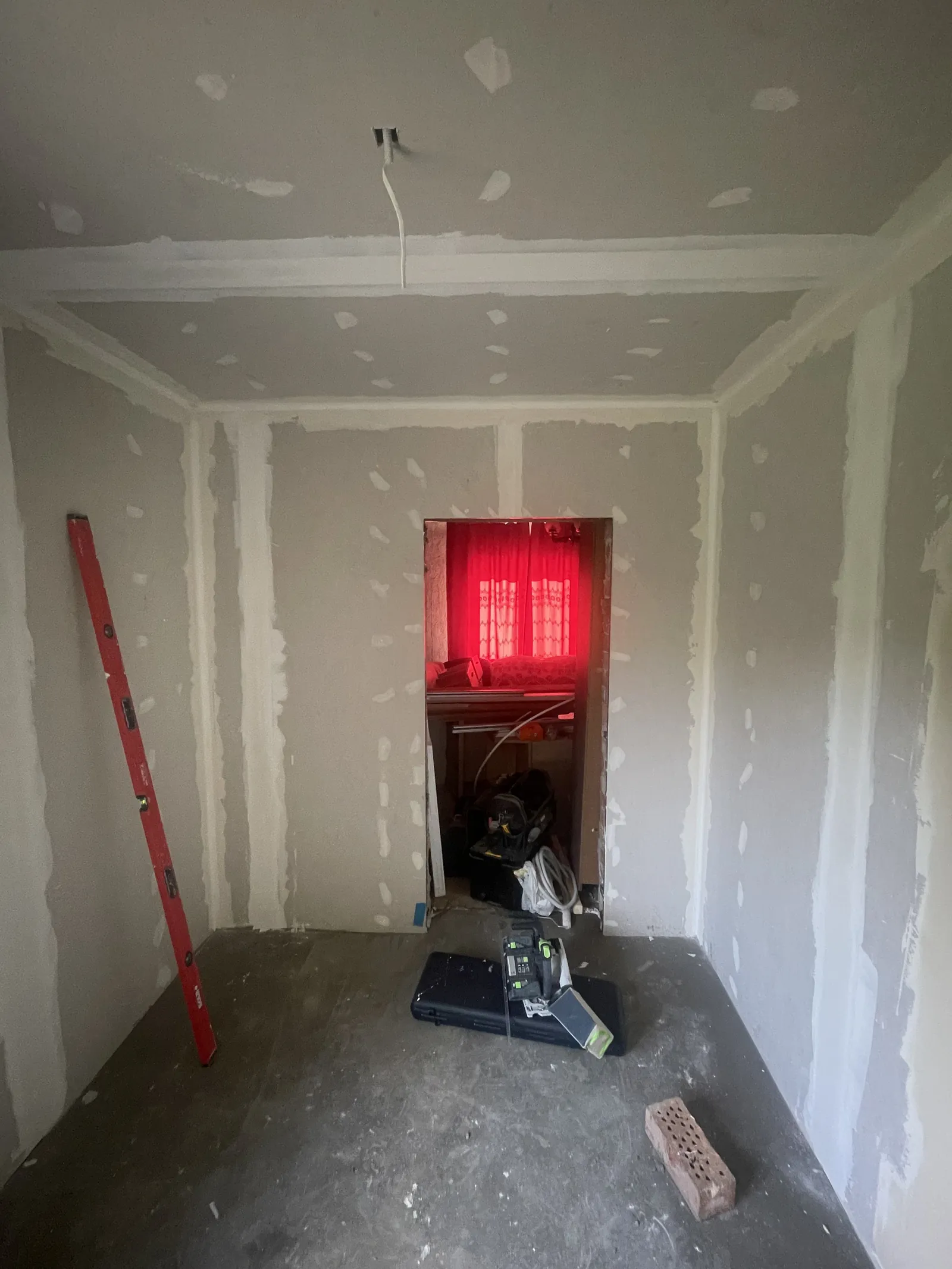 Residential premises renovation in progress